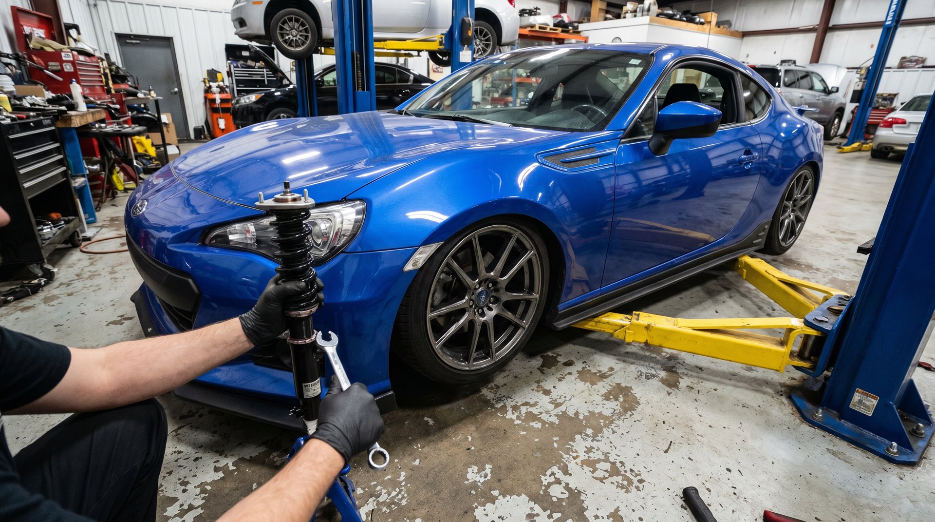 91修车改装视频-悬挂避震改装调校